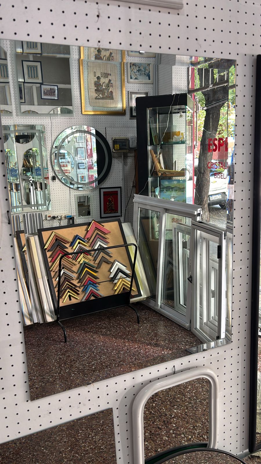 Espejo Biselado 4 mm 80x60 cm