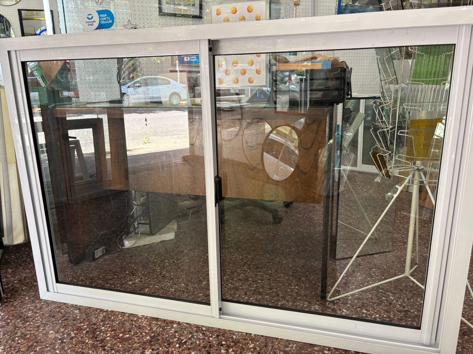 Ventana Herrero 150x110 cm con Vidrio Transparente 4 mm