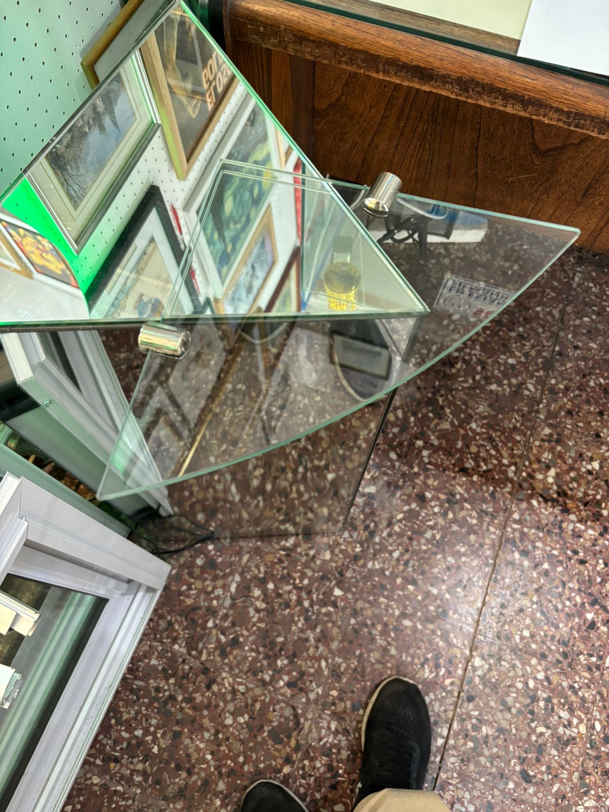 Estante esquinero de 6mm de 25x25